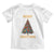 Funny Native American Eagle Feather Christmas Tree Toddler T Shirt