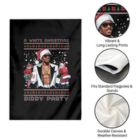Funny A White Christmas Diddy Party Dirty Santa Garden Flag - Wonder Print Shop
