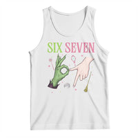 Funny Six Seven Witch Pink And Green Broomstick Magic Wand Tank Top - Wonder Print Shop