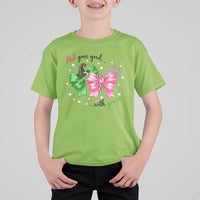 Funny Christmas Witch Pink Goes Good With Green T Shirt For Kid - Wonder Print Shop