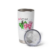 Funny Christmas Witch Pink Goes Good With Green Tumbler Cup - Wonder Print Shop