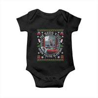 Funny Christmas Diddy Baby Onesie He Sees You When You Are Sleeping Baby Oil Ugly Xmas - Wonder Print Shop