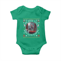 Funny Christmas Diddy Baby Onesie He Sees You When You Are Sleeping Baby Oil Ugly Xmas - Wonder Print Shop