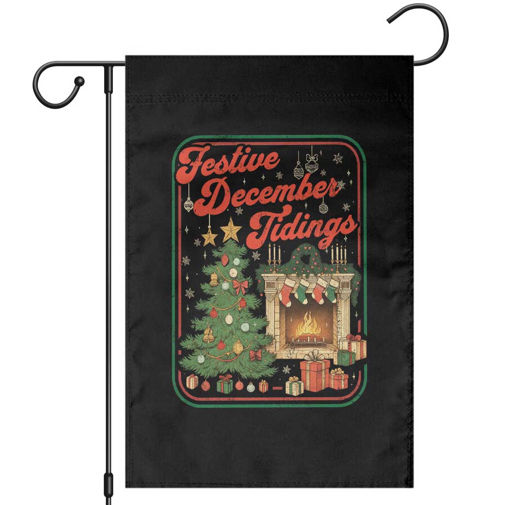 Funny Democrat Christmas Garden Flag Festive December Tiding Xmas Political Satire - Wonder Print Shop