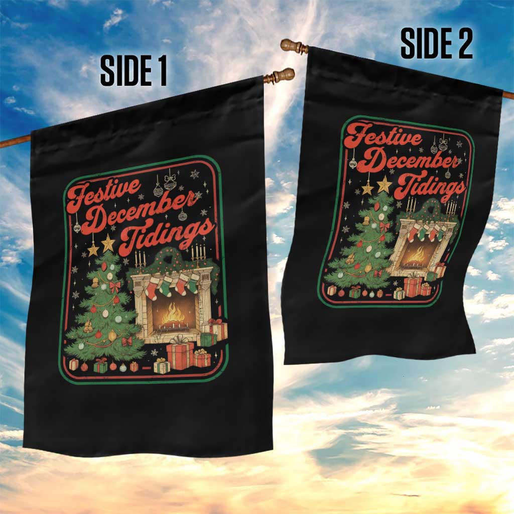 Funny Democrat Christmas Garden Flag Festive December Tiding Xmas Political Satire - Wonder Print Shop