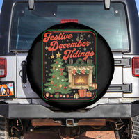 Funny Democrat Christmas Spare Tire Cover Festive December Tiding Xmas Political Satire - Wonder Print Shop