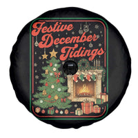 Funny Democrat Christmas Spare Tire Cover Festive December Tiding Xmas Political Satire - Wonder Print Shop