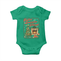 Funny Democrat Christmas Baby Onesie Festive December Tiding Xmas Political Satire - Wonder Print Shop