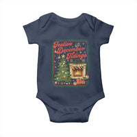 Funny Democrat Christmas Baby Onesie Festive December Tiding Xmas Political Satire - Wonder Print Shop