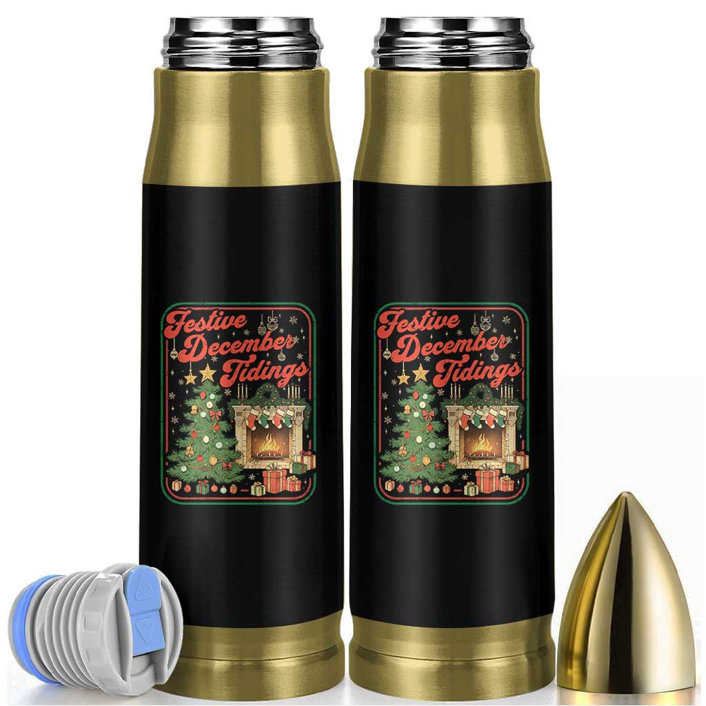 Funny Democrat Christmas Bullet Tumbler Festive December Tiding Xmas Political Satire - Wonder Print Shop