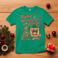 Funny Democrat Christmas T Shirt Festive December Tiding Xmas Political Satire - Wonder Print Shop