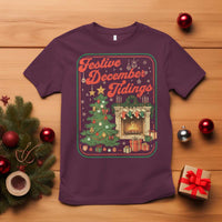 Funny Democrat Christmas T Shirt Festive December Tiding Xmas Political Satire - Wonder Print Shop
