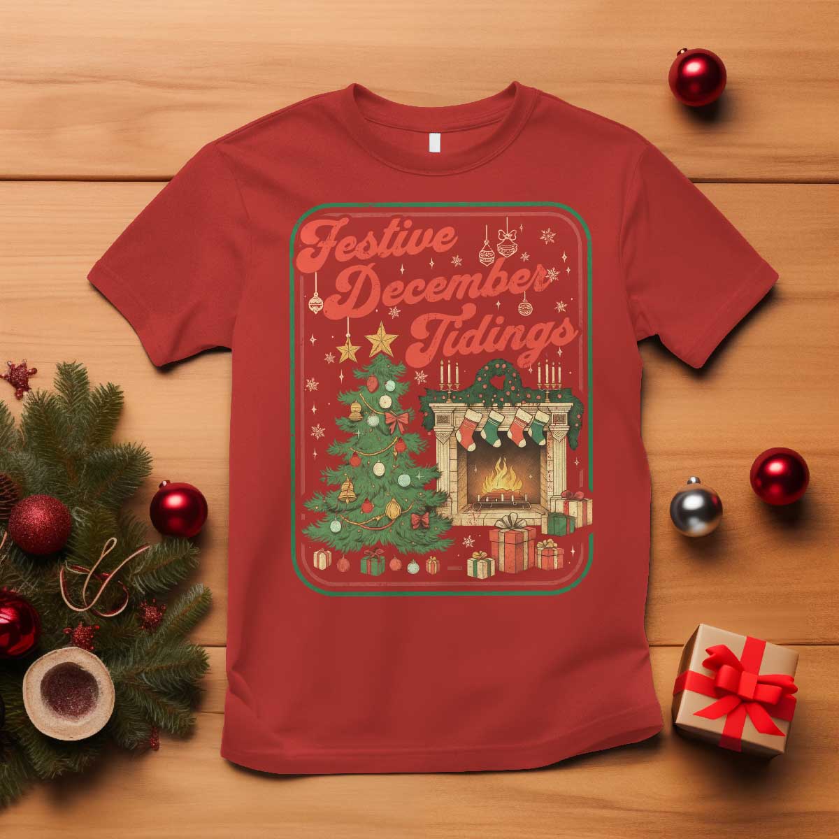 Funny Democrat Christmas T Shirt Festive December Tiding Xmas Political Satire - Wonder Print Shop