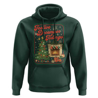 Funny Democrat Christmas Hoodie Festive December Tiding Xmas Political Satire - Wonder Print Shop
