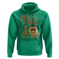 Funny Democrat Christmas Hoodie Festive December Tiding Xmas Political Satire - Wonder Print Shop