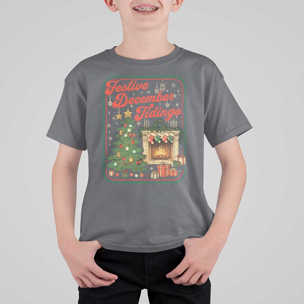 Funny Democrat Christmas T Shirt For Kid Festive December Tiding Xmas Political Satire - Wonder Print Shop