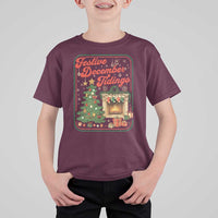 Funny Democrat Christmas T Shirt For Kid Festive December Tiding Xmas Political Satire - Wonder Print Shop
