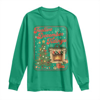 Funny Democrat Christmas Long Sleeve Shirt Festive December Tiding Xmas Political Satire - Wonder Print Shop