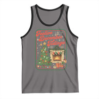 Funny Democrat Christmas Tank Top Festive December Tiding Xmas Political Satire - Wonder Print Shop