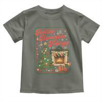 Funny Democrat Christmas Toddler T Shirt Festive December Tiding Xmas Political Satire - Wonder Print Shop