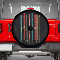 Vintage Skiblades Skiboards Skiing Ski Season Winter Sport Spare Tire Cover - Wonder Print Shop