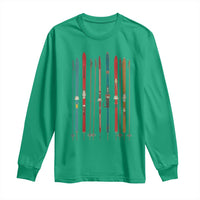 Vintage Skiblades Skiboards Skiing Ski Season Winter Sport Long Sleeve Shirt - Wonder Print Shop