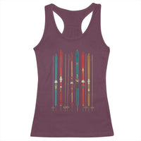 Vintage Skiblades Skiboards Skiing Ski Season Winter Sport Racerback Tank Top - Wonder Print Shop