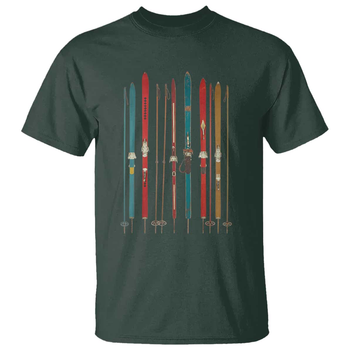 Vintage Skiblades Skiboards Skiing Ski Season Winter Sport T Shirt - Wonder Print Shop
