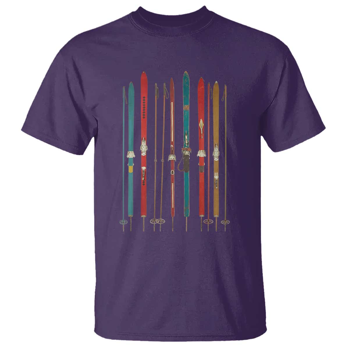 Vintage Skiblades Skiboards Skiing Ski Season Winter Sport T Shirt - Wonder Print Shop