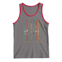 Vintage Skiblades Skiboards Skiing Ski Season Winter Sport Tank Top - Wonder Print Shop