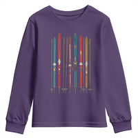 Vintage Skiblades Skiboards Skiing Ski Season Winter Sport Youth Sweatshirt - Wonder Print Shop