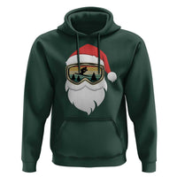 Funny Ski Christmas Winter Sport Skiing Santa Hat Hoodie - Wonder Print Shop