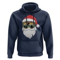 Funny Ski Christmas Winter Sport Skiing Santa Hat Hoodie - Wonder Print Shop
