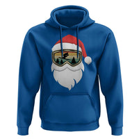 Funny Ski Christmas Winter Sport Skiing Santa Hat Hoodie - Wonder Print Shop