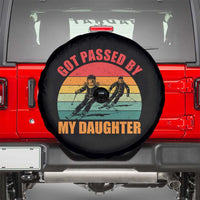 Funny Skiing Ski Dad Spare Tire Cover Got Passed By My Daughter Retro Vintage - Wonder Print Shop
