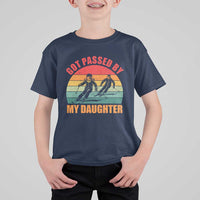 Funny Skiing Ski Dad T Shirt For Kid Got Passed By My Daughter Retro Vintage - Wonder Print Shop