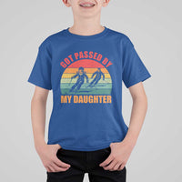Funny Skiing Ski Dad T Shirt For Kid Got Passed By My Daughter Retro Vintage - Wonder Print Shop