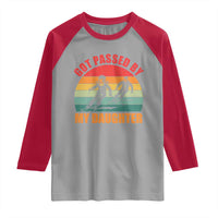 Funny Skiing Ski Dad Raglan Shirt Got Passed By My Daughter Retro Vintage - Wonder Print Shop
