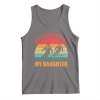 Funny Skiing Ski Dad Tank Top Got Passed By My Daughter Retro Vintage - Wonder Print Shop