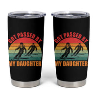 Funny Skiing Ski Dad Tumbler Cup Got Passed By My Daughter Retro Vintage - Wonder Print Shop