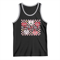 Funny Valentine's Day Weed Cannabis Marijuana Tank Top Cannabe Your Valentine Heart