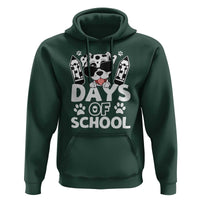 Funny 101 Days Of School Dalmatian Dog Hoodie 100th Day Of School
