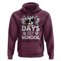 Funny 101 Days Of School Dalmatian Dog Hoodie 100th Day Of School