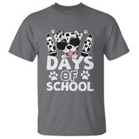 Funny 101 Days Of School Dalmatian Dog T Shirt 100th Day Of School
