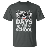 Funny 101 Days Of School Dalmatian Dog T Shirt 100th Day Of School