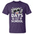 Funny 101 Days Of School Dalmatian Dog T Shirt 100th Day Of School