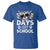 Funny 101 Days Of School Dalmatian Dog T Shirt 100th Day Of School