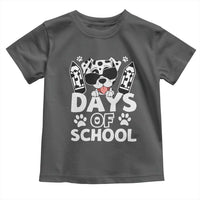 Funny 101 Days Of School Dalmatian Dog Toddler T Shirt 100th Day Of School