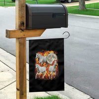 3 Fire Horses Moon Equestrian Garden Flag Year Of The Fire Horse Joke