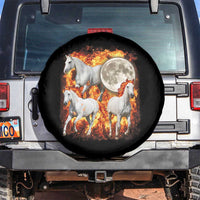 3 Fire Horses Moon Equestrian Spare Tire Cover Year Of The Fire Horse Joke